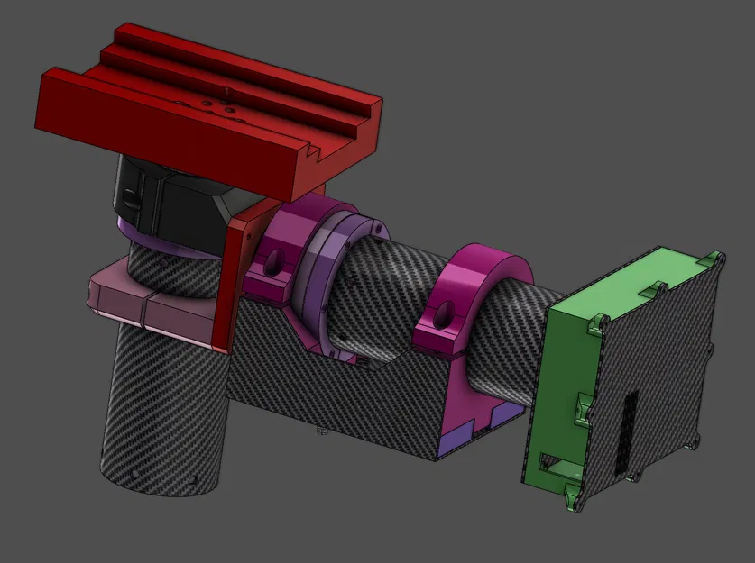 Đầu Chụp Kính Thiên Văn Xích Đạo Harmonic Drive - Image 1
