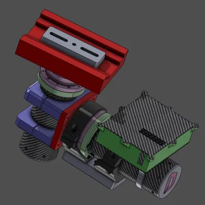Đầu Chụp Kính Thiên Văn Xích Đạo Harmonic Drive