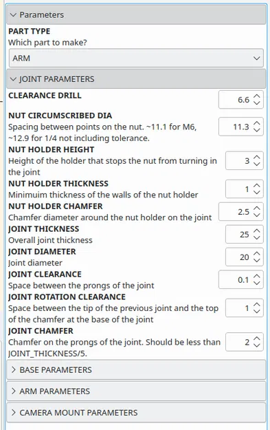 Hệ Thống Tay Đỡ Module Tùy Chỉnh (OpenSCAD + STL) - Image 3
