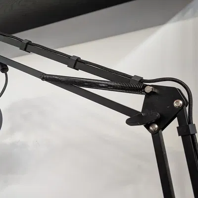 Kẹp Giữ Dây Cho Chân Đế Micro Boom Arm