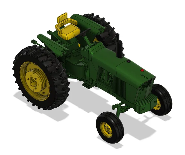 Máy kéo John Deere 3020 Tỉ lệ 1:8 - Image 2