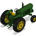 Máy kéo John Deere 3020 Tỉ lệ 1:8 - Thumbnail 3