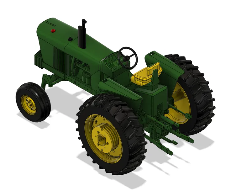 Máy kéo John Deere 3020 Tỉ lệ 1:8 - Image 4