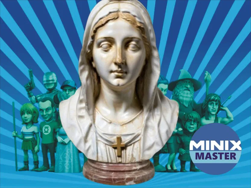 Tượng bán thân Đức Mẹ Maria - Image 1