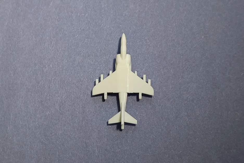 AV-8B Harrier II Máy bay chiến đấu tí hon in một lần - Image 3