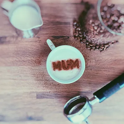 Bộ Khuôn Xăm Hình Cà Phê (26 Mẫu)