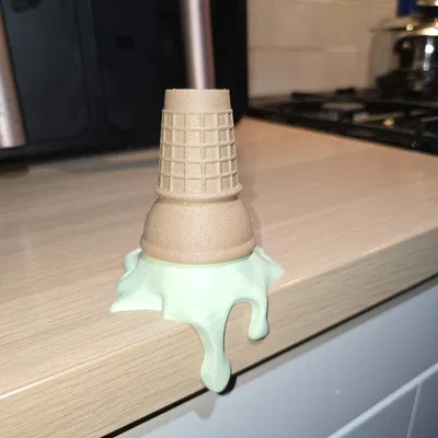 Kem Ốc Quế Tan Chảy