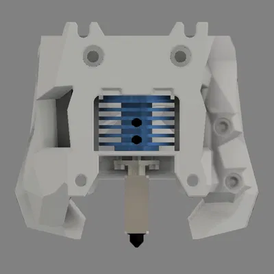 Đầu in Stealthburner cho Hotend TZ V2 (Phái sinh Hotend Bambulab)