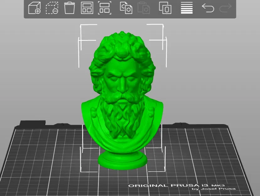 Tượng Bán Thân Zeus - Image 2