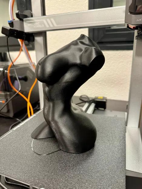 Tượng hình thể phụ nữ cong quyến rũ (chế độ lọ hoa) - Image 5