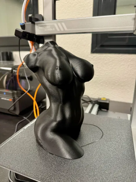 Tượng hình thể phụ nữ cong quyến rũ (chế độ lọ hoa) - Image 9