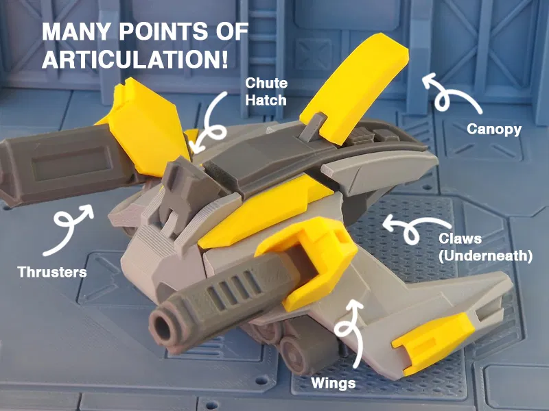 Mô hình BattleMech - Chim Ưng - Image 2