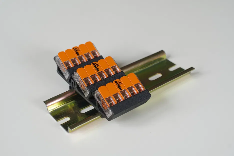 Giá đỡ WAGO cho ray DIN - Image 2