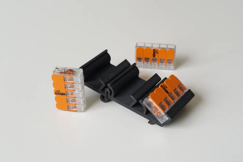 Giá đỡ WAGO cho ray DIN - Image 3