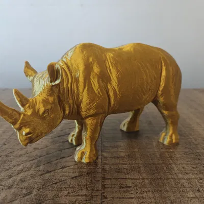 Tê Giác Rhino - Mô Hình 3D Được Quét