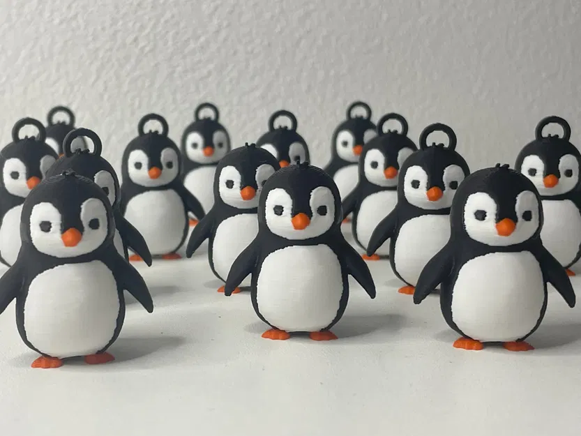 Móc khóa hình chim cánh cụt - Image 5