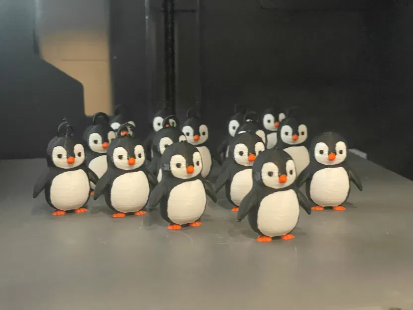 Móc khóa hình chim cánh cụt - Image 6