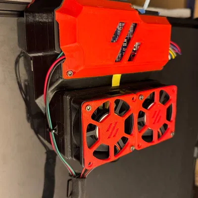 Voron 2.4 - Ống xả CPAP / Hạt Carbon / Lọc HEPA có giảm âm & Mấu nối PG7