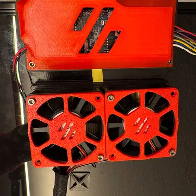 Voron 2.4 - Ống xả CPAP / Hạt Carbon / Lọc HEPA có giảm âm & Mấu nối PG7