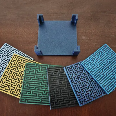 Đế Lót Ly Mê Cung Kèm Chân Đế