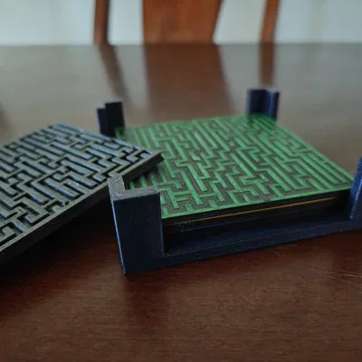 Đế Lót Ly Mê Cung Kèm Chân Đế