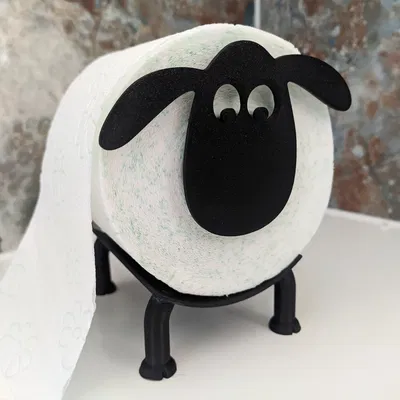 Con Dê hoặc Cừu Nhả Giấy Vệ Sinh Hoạt Động