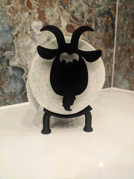 Con Dê hoặc Cừu Nhả Giấy Vệ Sinh Hoạt Động - Image 2