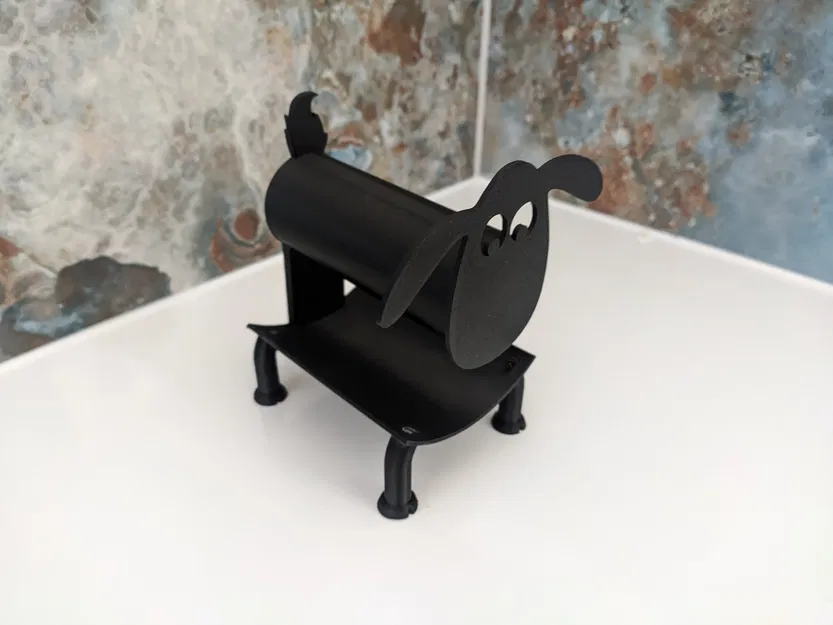 Con Dê hoặc Cừu Nhả Giấy Vệ Sinh Hoạt Động - Image 3