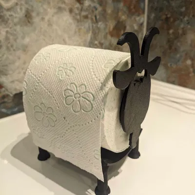 Con Dê hoặc Cừu Nhả Giấy Vệ Sinh Hoạt Động