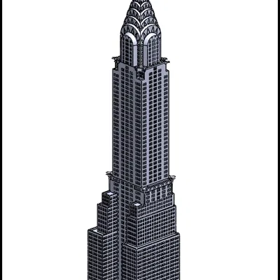 Mô hình Tòa nhà Chrysler ở New York