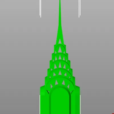 Mô hình Tòa nhà Chrysler ở New York