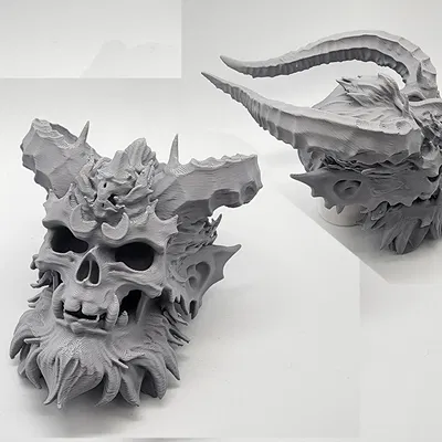 Đầu Lâu Yêu Tinh Râu Dài