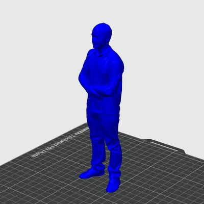 Hình dáng người đàn ông đứng