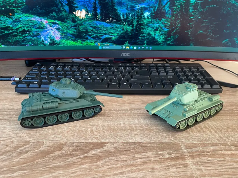 Mô hình xe tăng T34/85 tỉ lệ 1/72 - Image 3