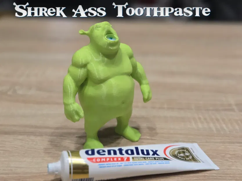 Mô Hình Kem Đánh Răng Mông Shrek - Image 1