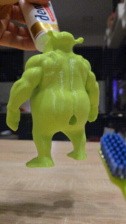 Mô Hình Kem Đánh Răng Mông Shrek - Image 10