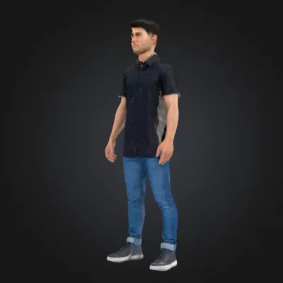 Mô hình hình người nam