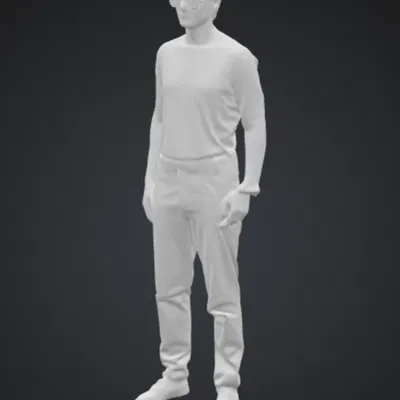 Hình người nam đứng