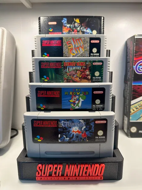 Đế trưng bày băng game Super Nintendo SNES - Image 1