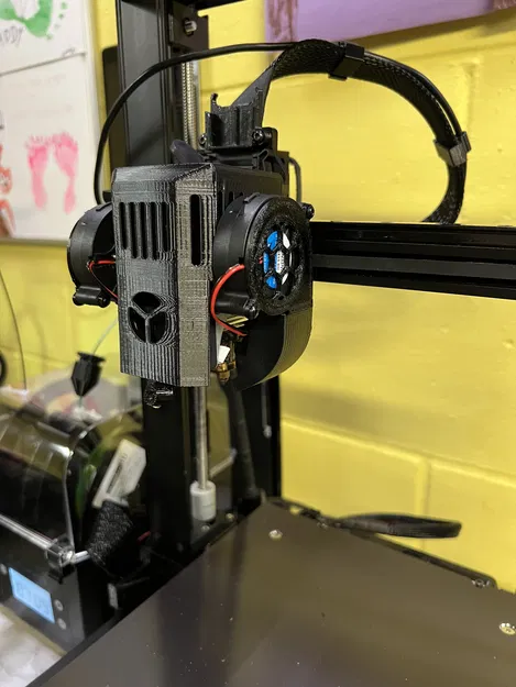 Chụp Quạt Kép 5015 Cho Ender 3 V3 KE - Image 4