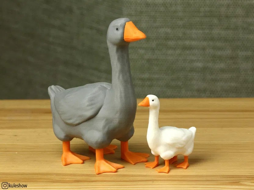 Mô hình "Goooose" - Chú ngỗng bốn chân độc đáo - Image 1
