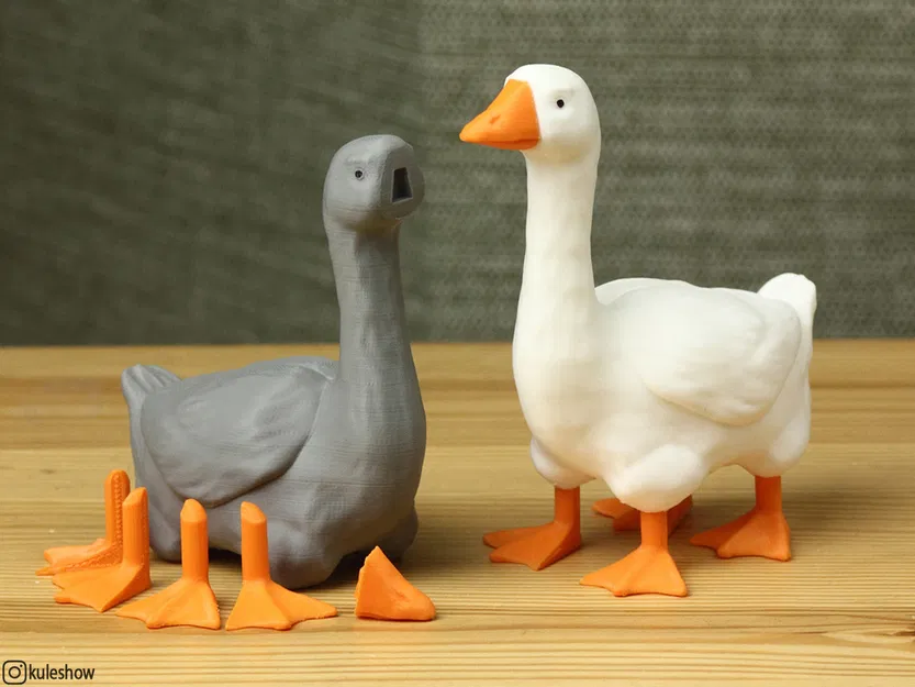 Mô hình "Goooose" - Chú ngỗng bốn chân độc đáo - Image 2