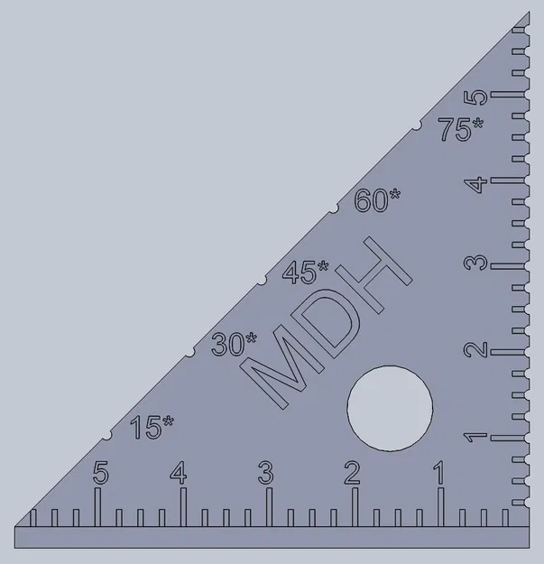 Thước Đo Góc Tốc Độ Speed Square - Image 1
