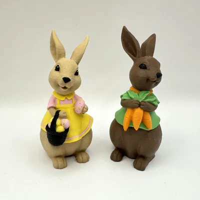 Mô Hình Thỏ Phục Sinh In 3D