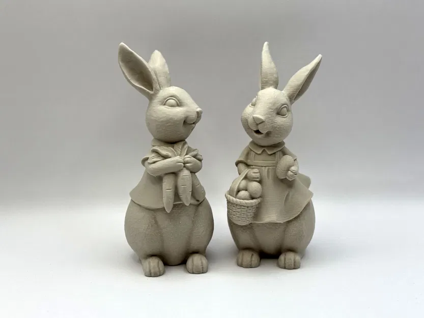 Mô Hình Thỏ Phục Sinh In 3D - Image 2