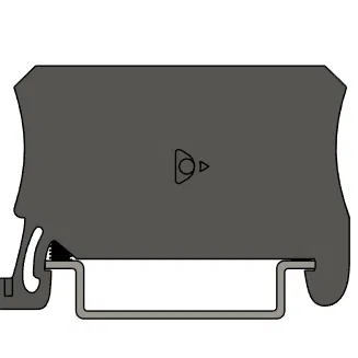 Cục chặn cuối thanh ray DIN cho terminal