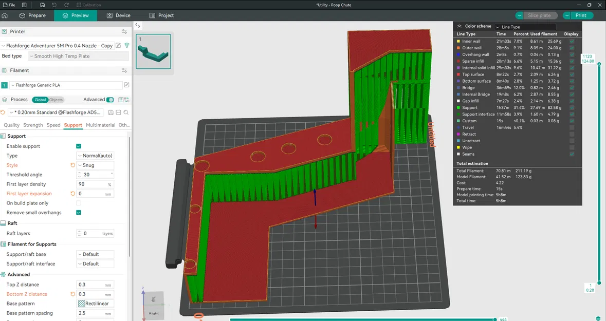 Chỉnh sửa Ống thu rác AD5X - Image 2