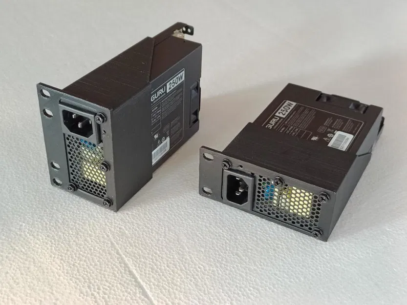 Giá đỡ nguồn FlexATX cho Rack 1U/2U - Image 1