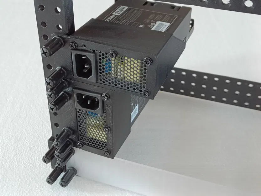 Giá đỡ nguồn FlexATX cho Rack 1U/2U - Image 2