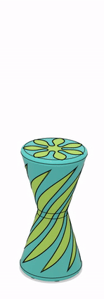 Đồng hồ Cát Không Tưởng Kiểu Kim Tự Tháp & Nón (Phiên bản Khổng Lồ!) Xoắn Ốc Fidget Vortex - Image 5